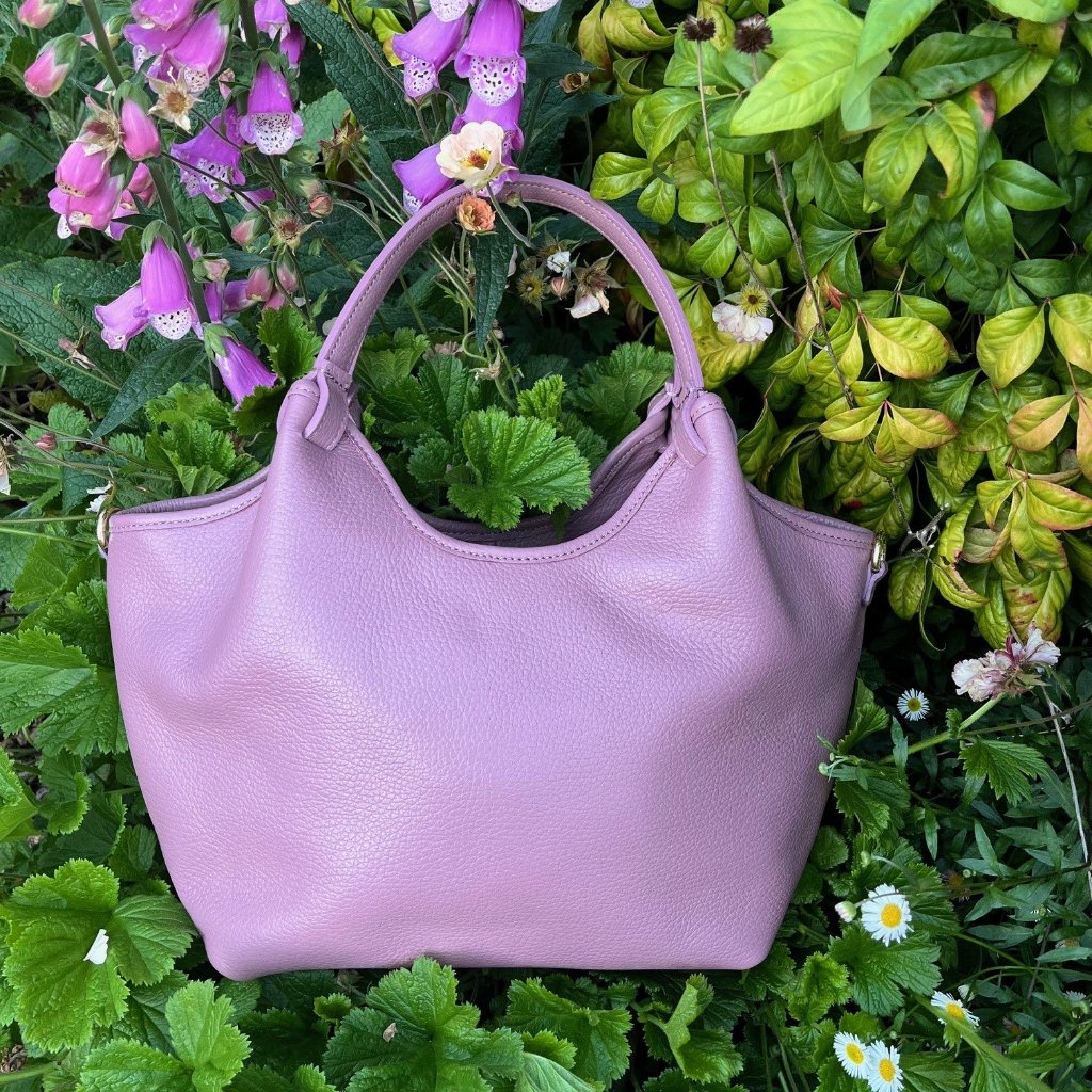 Adriana tote in blush pink