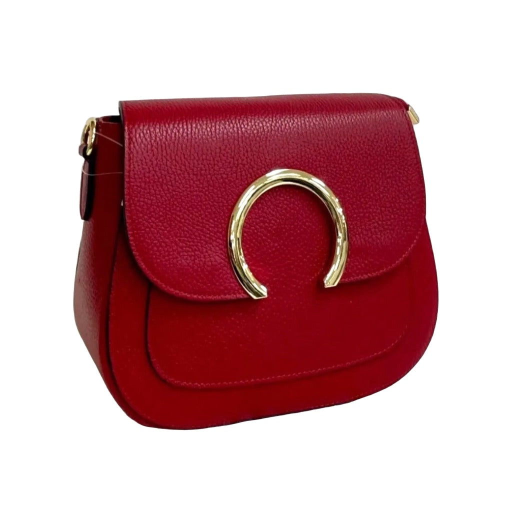 Ebony bag in red