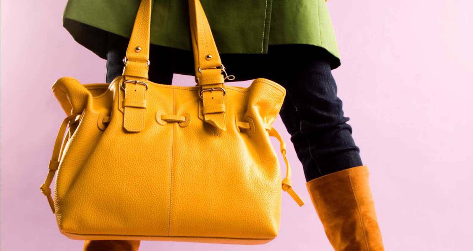 Sorella Yellow Handbag