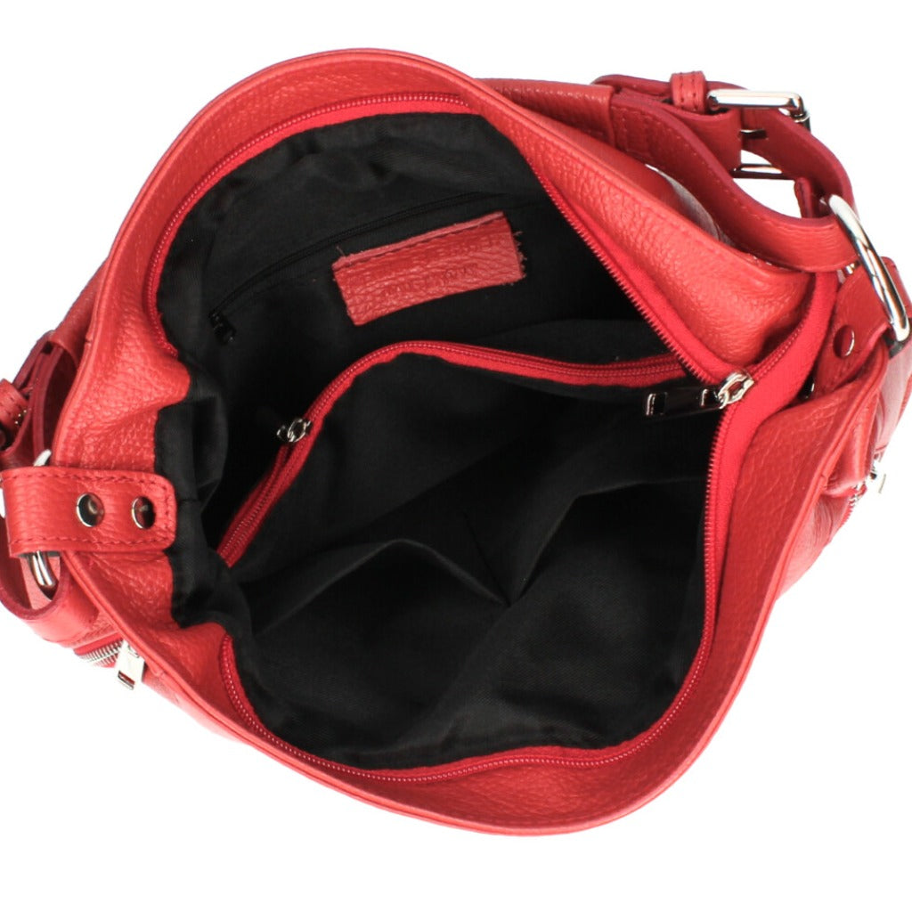 Inside of the Samantha shoulder bag