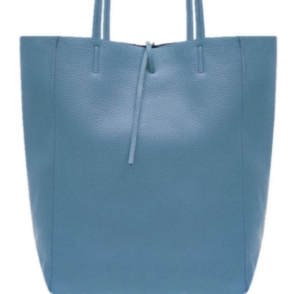 shopper bag in denim blue
