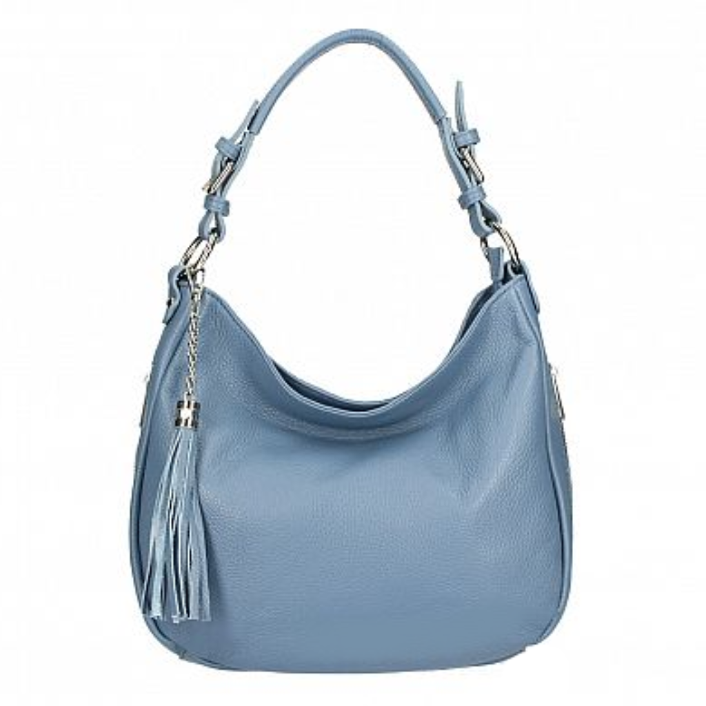 Elsa shoulder  bag in Steelblue or  denim blue
