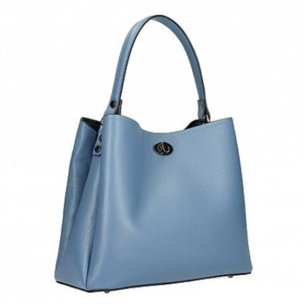The Maggie bag in denim blue