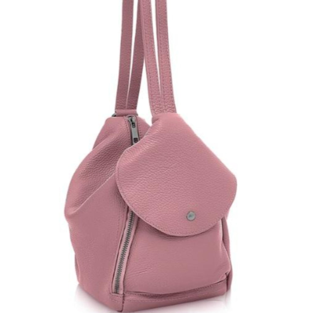 The Tanya backpack in musty pink