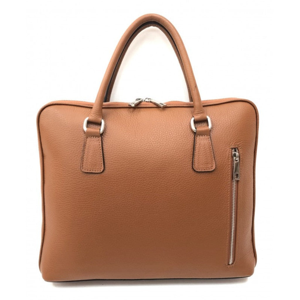 Brianna business bag in peru or cognac