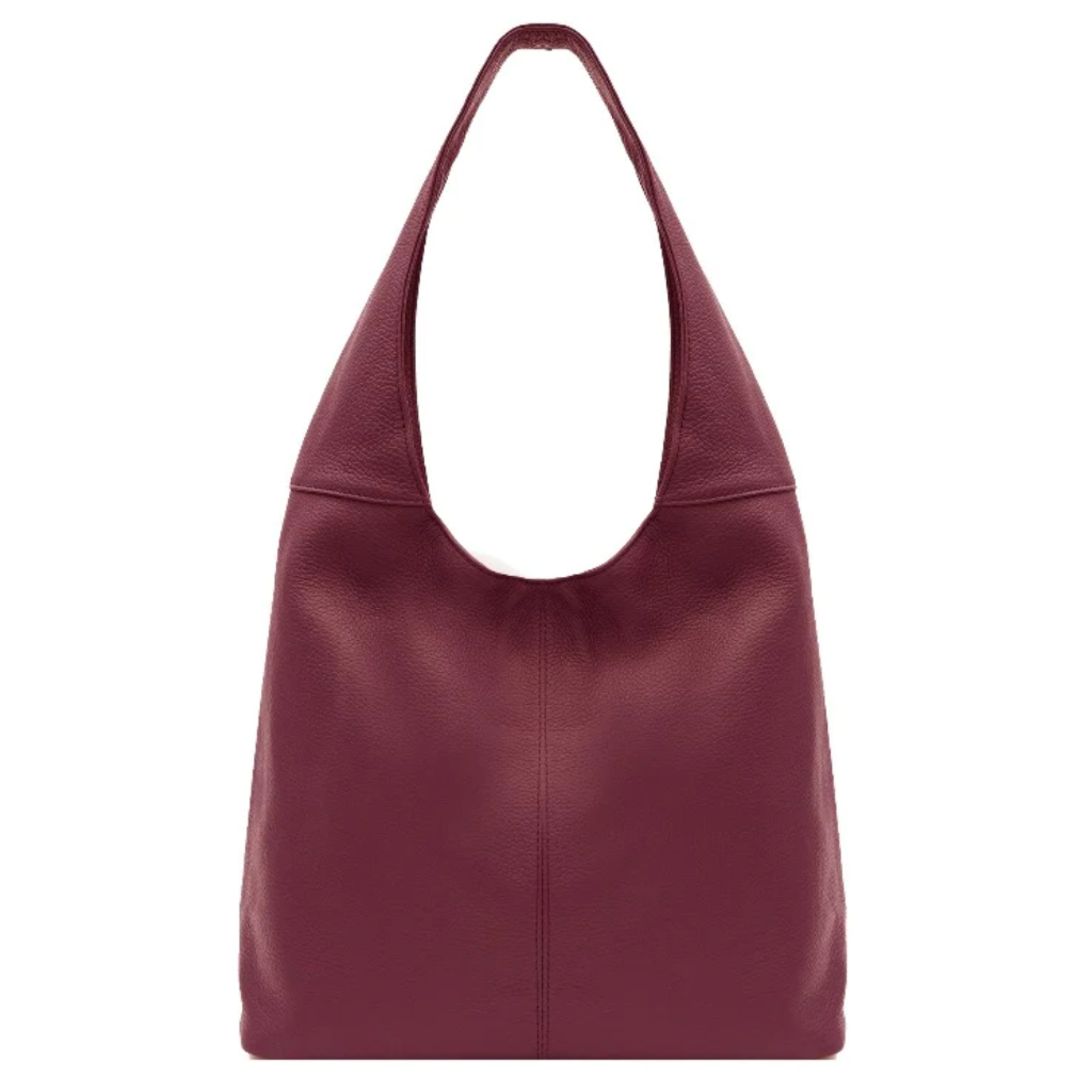 Cocoa bag in dark red