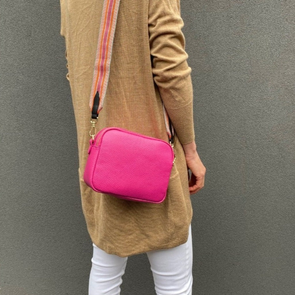 Crystal bag with an optional strap