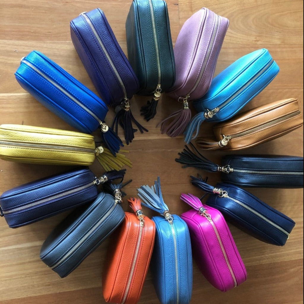 Sorella Handbags colour wheel of Ella bags
