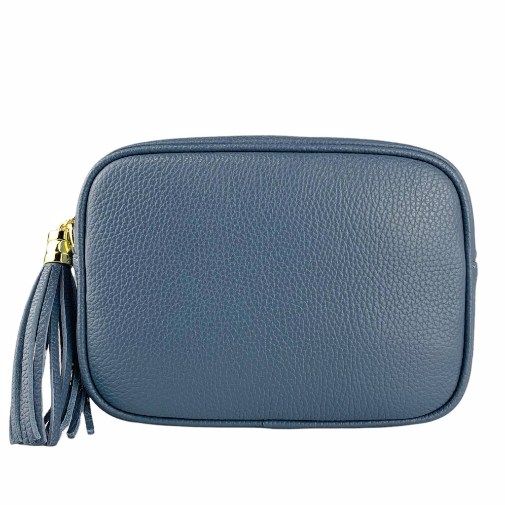 Ella bag in denim blue or steel blue