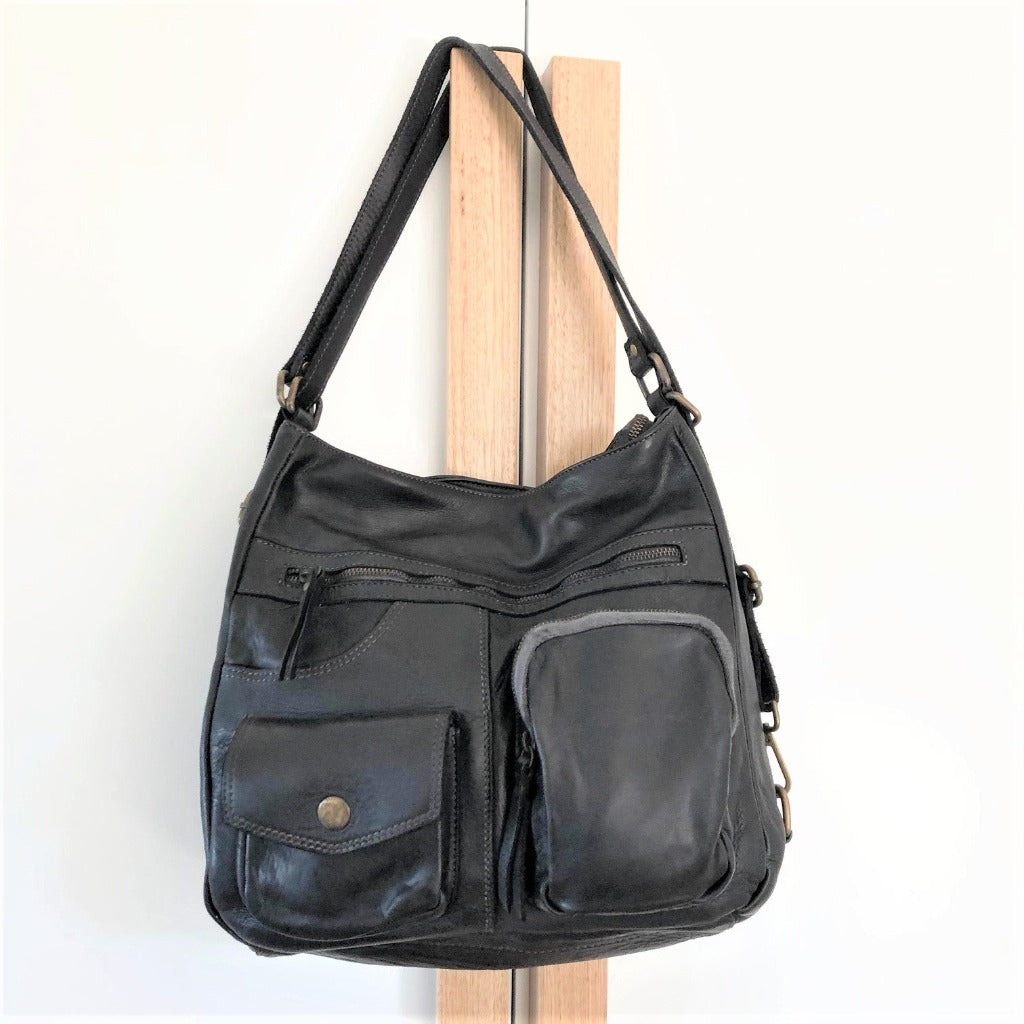 Serena vintage bag in black