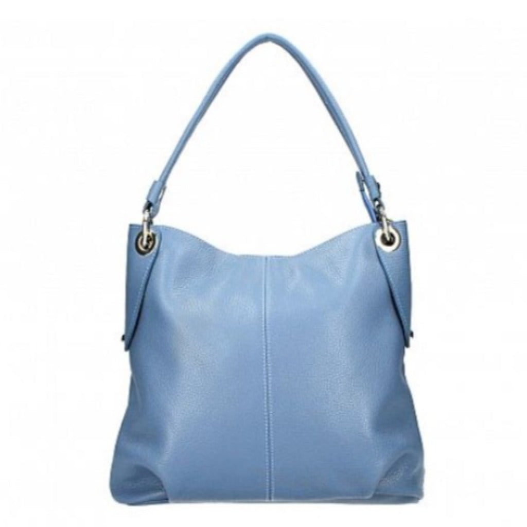 The Kelli shoulder bag in steelblue or denim blue