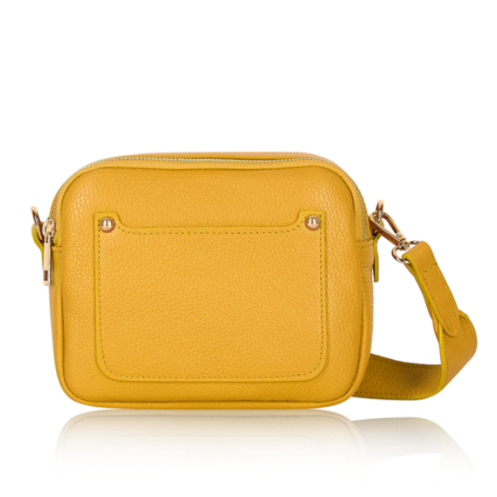 Crystal bag in yellow 