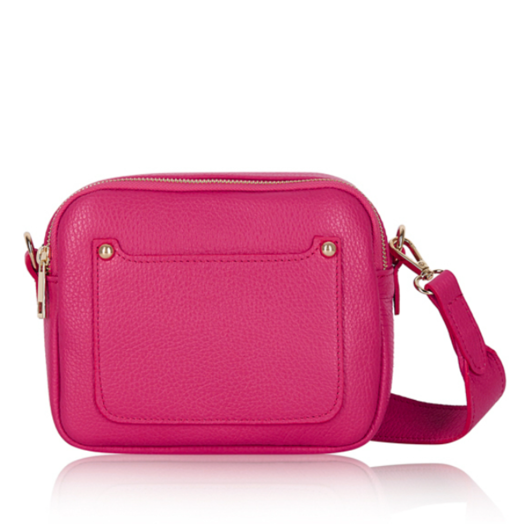 Crystal bag in hot pink or fuchsia