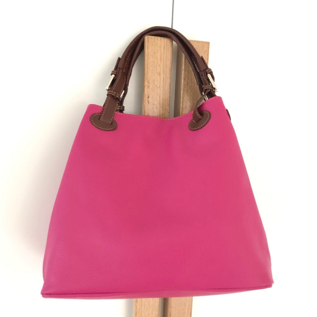 Dawn bag in fuchsia