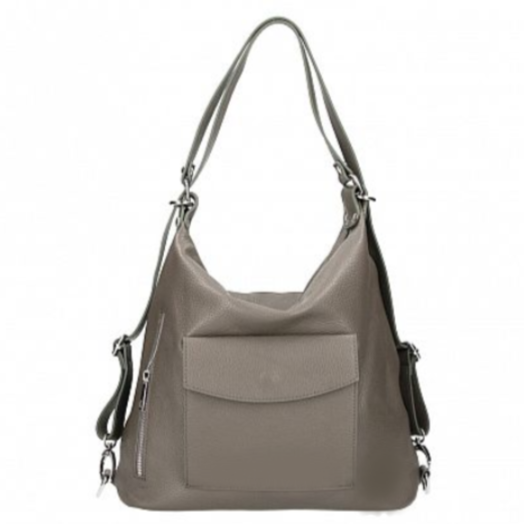 Phillipa shoulder bag in dark taupe