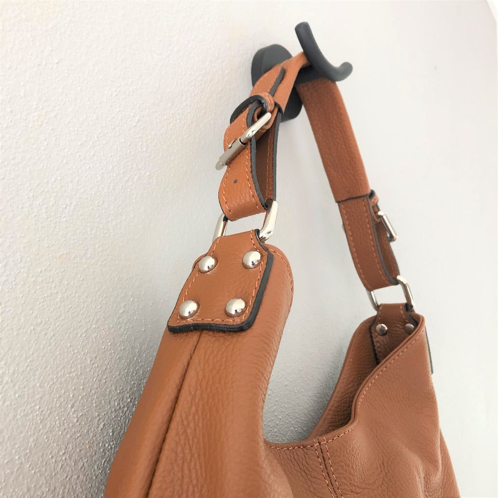 Close up view of the Sarah bag