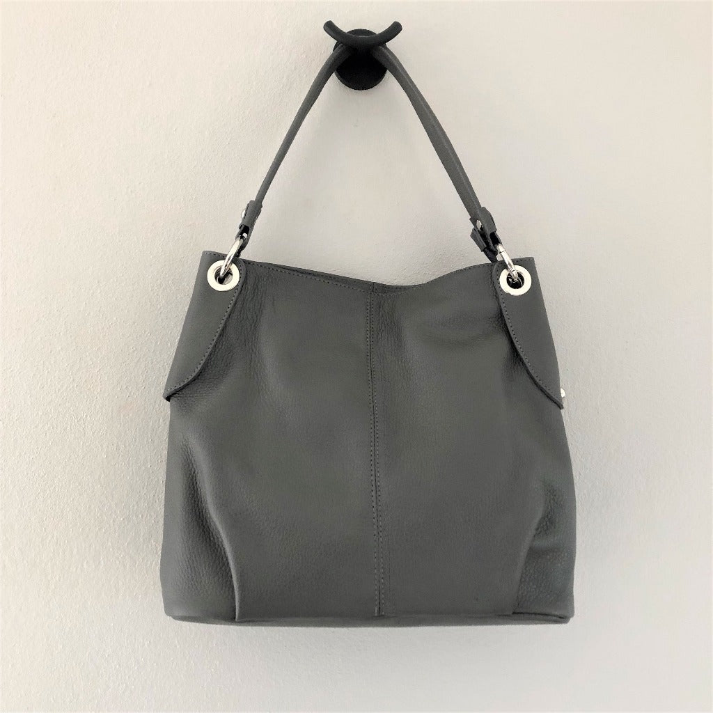 kelli bag in dark grey