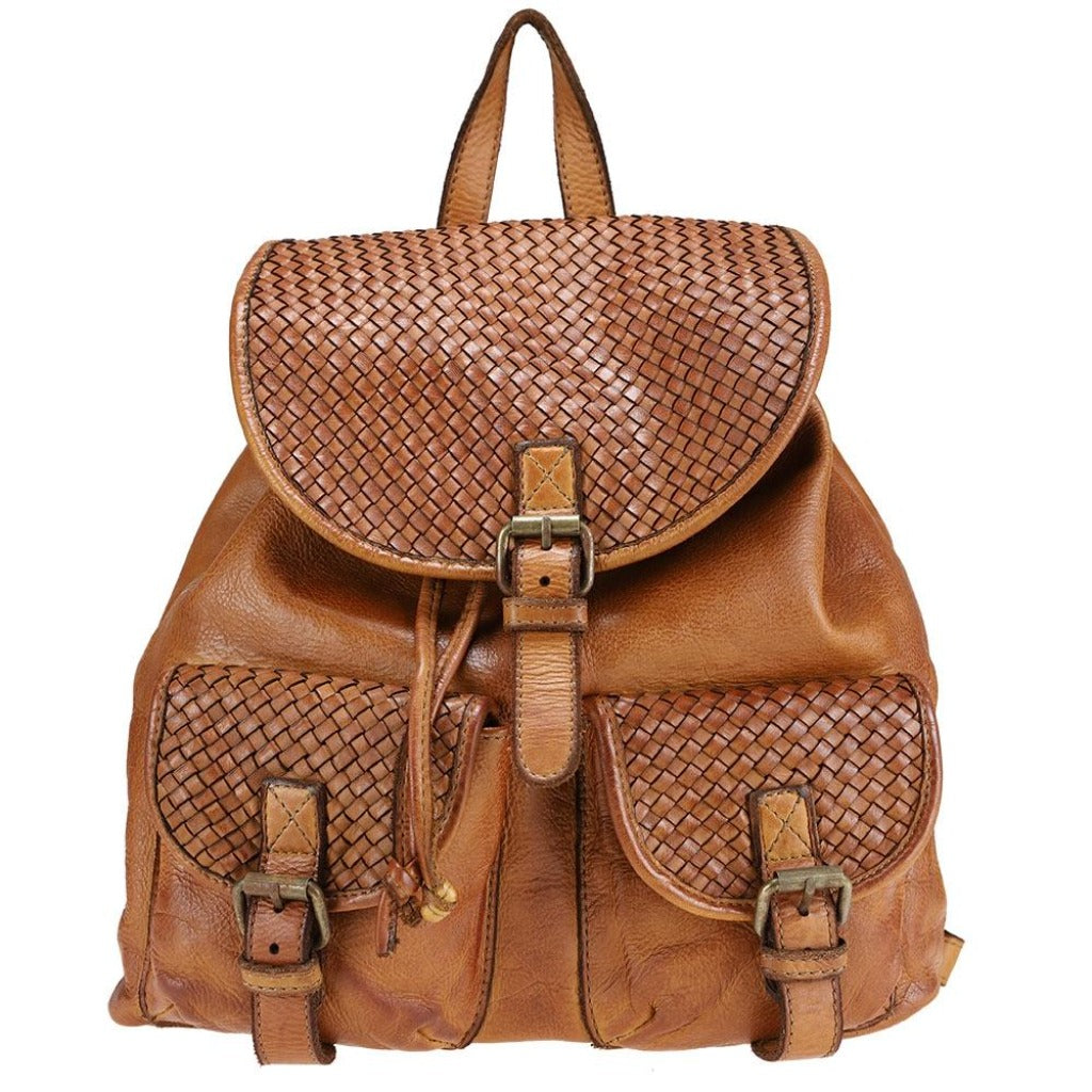 Orthello backpack in natural or sienna