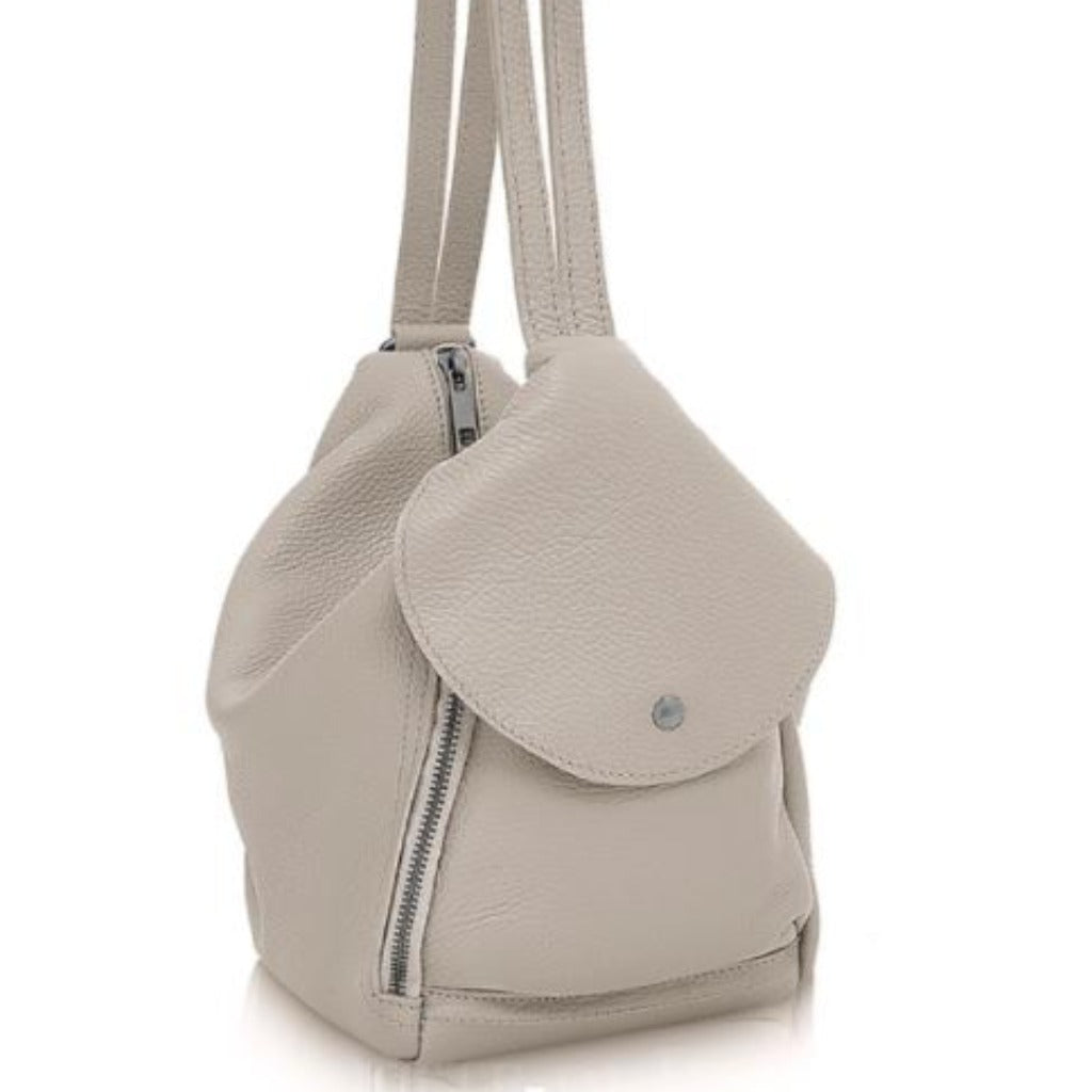 The Tanya backpack in light grey